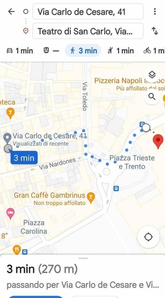 Traversa Toledo, Intero Appartamento Al Plebiscito Naples Luaran gambar