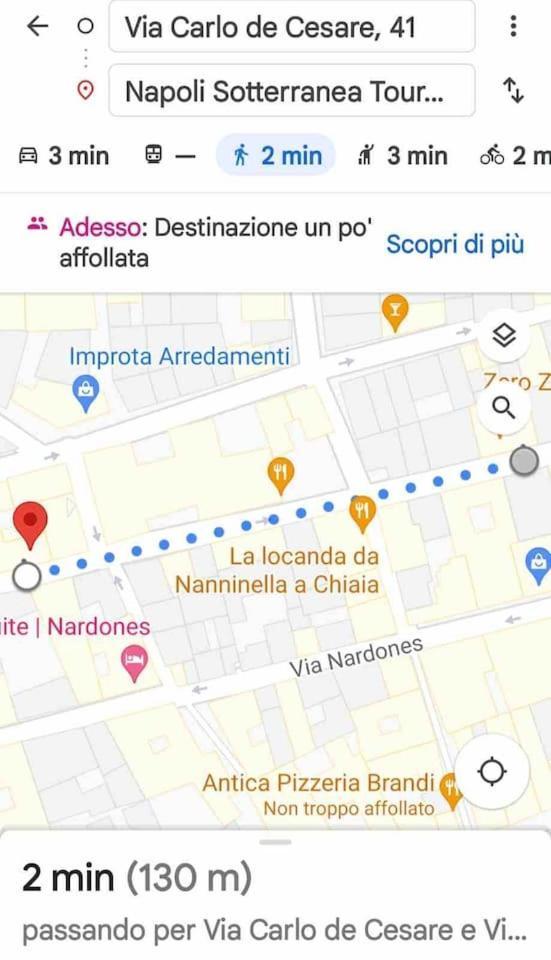 Traversa Toledo, Intero Appartamento Al Plebiscito Naples Luaran gambar