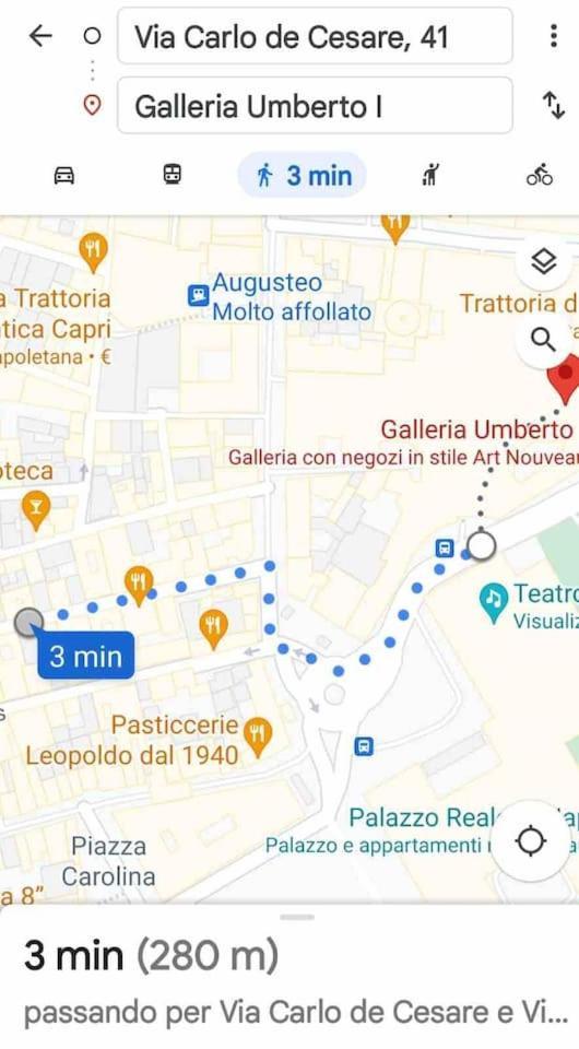 Traversa Toledo, Intero Appartamento Al Plebiscito Naples Luaran gambar